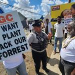 Rio Claro Residents Protest for Jobs and Reforestation Efforts