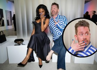 Macaulay Culkin and Tyla Charm Paris Fashion Week with Matching Nail Polish