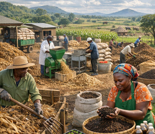 Turning Agricultural Waste into Economic Value: A New Report for Uganda