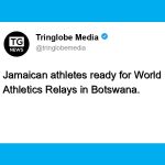 Jamaica’s Star Athletes Set for World Athletics Relays in Botswana