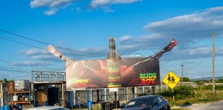 Rude Boy Billboard Ad Near School Crossing Sparks Controversy and Online Debate