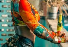 Nailah Blackman Promotes Rude Gyal Drink in Trinidad