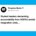 Student Leaders Demand Change Amidst NSFAS Resignation Crisis