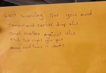 Police Officer Targeted with Bullet-Threatening Note, Sparks Public Concern
