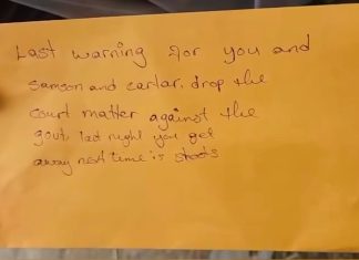 Police Officer Targeted with Bullet-Threatening Note, Sparks Public Concern