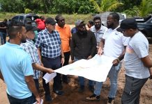 Minister Croal Inspects $2.1 Billion Infrastructure Projects in Bartica