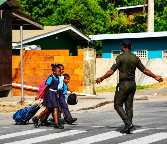 Local Vendor Hails D’Abadie School Crossing Guard as Community Hero