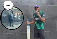 Unexpected Reactions to Unattended Cricket Bat in Port of Spain