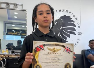 Teen Barber: 13-Year-Old Trinidadian Girl Earns International Certification