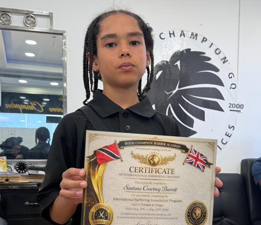 Teen Barber: 13-Year-Old Trinidadian Girl Earns International Certification