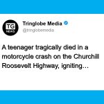 Teenager Dies in Motorcycle Crash on Busy Highway, Sparking Calls for Road Safety