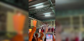 Pennelope Beckles Holds Vigil for Democracy and Freedom with Political Aspirations