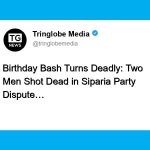 Birthday Bash Turns Deadly: Two Men Shot Dead in Siparia Party Dispute