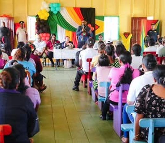 President Ali Launches Government Service Centres in Bartica and Kamarang