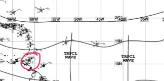 Unsettled Weather Expected: Isolated Showers and Possible Thunderstorms Ahead of Tropical Waves 18 and 19