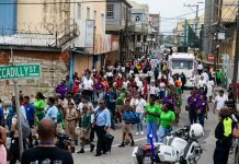 Corpus Christi Procession Proceeds Peacefully Under Police Escort Following Disrupted Peace March
