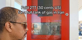 Trinidadian Compares Local Fuel Costs After Filling Up In Iran For TT$2