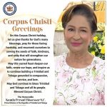 Kamla Persad-Bissessar Commemorates Corpus Christi Celebration in 2026