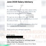 Delayed Salaries at National Commission for Self Help Limited Spark Concern