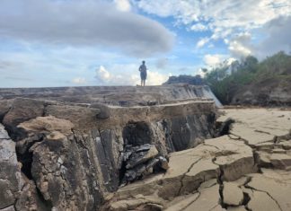 Unexplained Uplift at Galfa Point Sparks Scientific Debate Amid Dramatic Coastal Changes