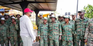 President Ali Strengthens Military Ties with Key GDF Engagement
