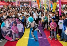 Robot at Chinese Amusement Park Kicks Child During Performance