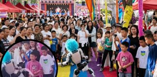 Robot at Chinese Amusement Park Kicks Child During Performance