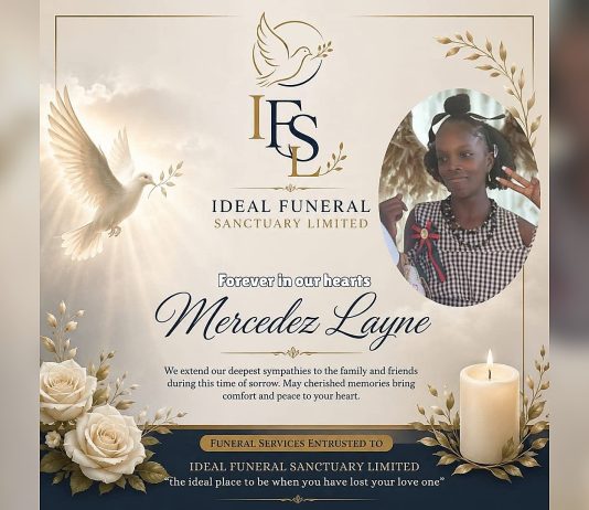 Ideal Funeral Sanctuary to Host Mercedez Layne’s Final Goodbye