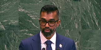 Saddam Hosein Represents Trinidad and Tobago at UN Counter-Terrorism Conference