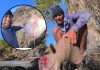 Stingray became unexpected meal during Wilderness Man eight-day survival challenge.