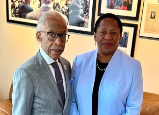 Trinidad’s Beckles-Robinson Discusses Caribbean Issues with Al Sharpton