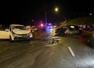 Major Multi-Vehicle Crash Reported Near Paria Suites