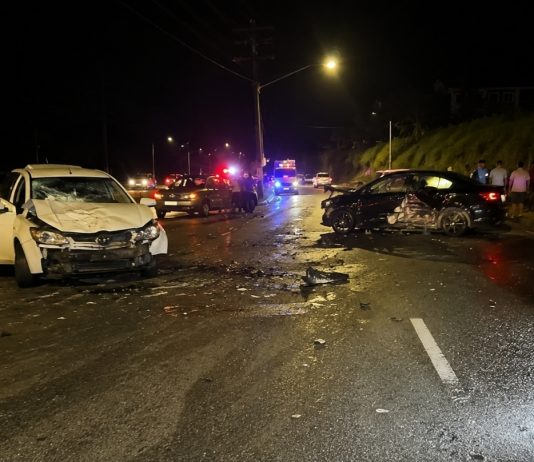Major Multi-Vehicle Crash Reported Near Paria Suites