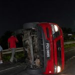 Vehicle Overturns Along South Trunk Road Near Paria Suites