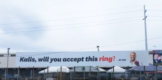 Jr Lee’s Billboard Proposal Captivates Trinidad and Tobago
