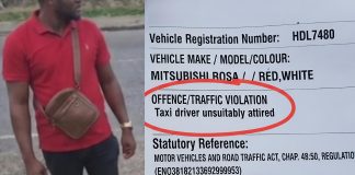 Red Band Maxi Driver Challenge Traffic Warden Over Dress Code Ticket
