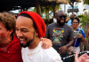 Kes the Band’s Lead Singer Celebrates Spain World Cup Win with Joyful Jump