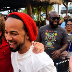 Kes the Band’s Lead Singer Celebrates Spain World Cup Win with Joyful Jump