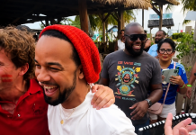 Kes the Band’s Lead Singer Celebrates Spain World Cup Win with Joyful Jump