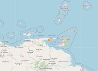 Magnitude 3.5 Earthquake Strikes Near Trinidad and Tobago and Venezuela