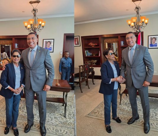 Holness and Persad-Bissessar Meet, Reinforcing Jamaica–Trinidad & Tobago Partnership