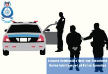 Escaped Immigration Detainee Recaptured in Arouca During Operation R.E.S.O.L.U.T.E. SHIELD