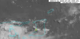 Isolated Thunderstorms Hit Southern Trinidad with Heavy Rainfall and Gusty Winds