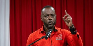 Marvin Gonzales Urges PNM Members To Unite During Claxton Bay Meeting