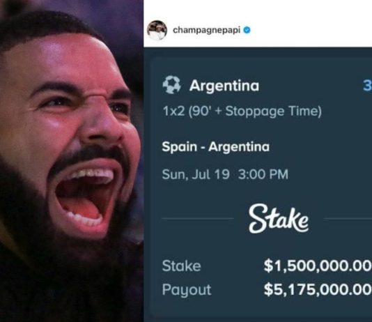 Drake Loses US$1.5 Million After Backing Argentina in World Cup Final