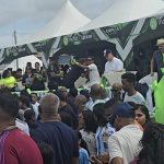 Minister Barry Padarath Joins Football Fans at bmobile’s Free Public Viewing of FIFA Club World Cup Final at Brentwood Mall