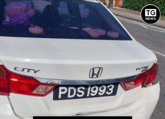 White Honda City Reported Stolen in Couva