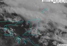 Intermittent Rainfall and Thunderstorms Expected Across Both Islands Through Late Afternoon