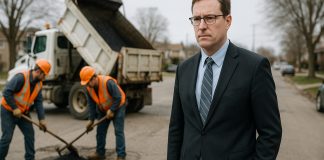 Councillor Stewart Takes Action on Potholes in Enterprise North