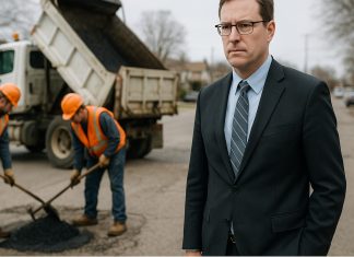 Councillor Stewart Takes Action on Potholes in Enterprise North